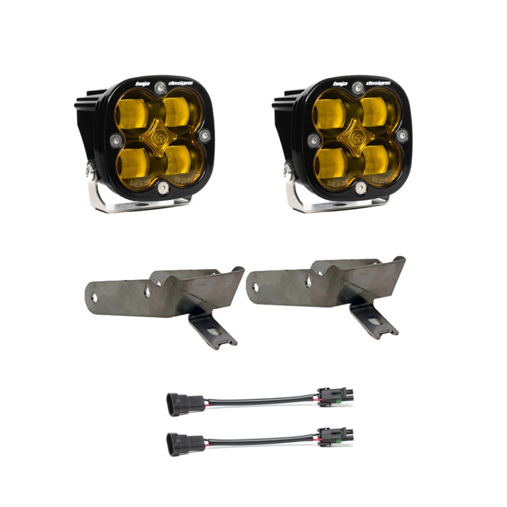 Ford Squadron SAE Fog Pocket Light Kit - Ford 1999-10 F-250/350 Super Duty