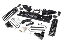 Load image into Gallery viewer, Zone Offroad 2019 Ram 3500 4in Radius Arm Bracket Gas - 3in Rear Block w/o Overload - Nitro Shocks