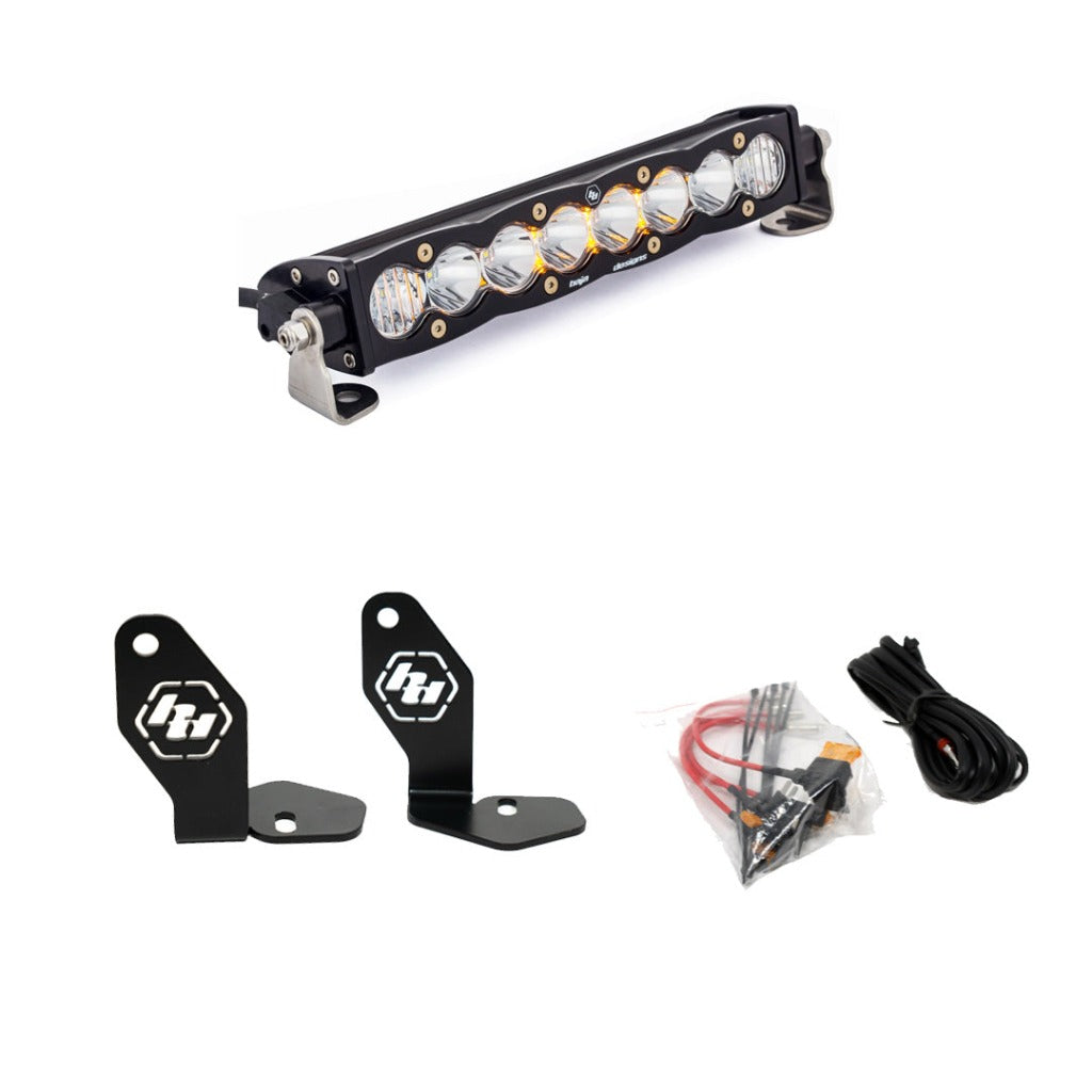 Baja Designs 22-24 Polaris RZR Pro R S8 10" Driving/Combo Hood Mount Kit
