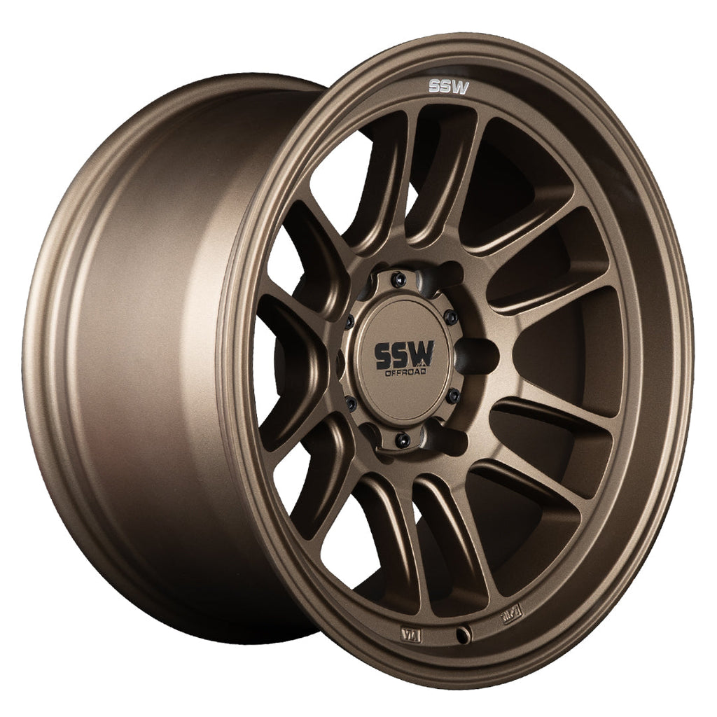 RAPTOR / MATTE BRONZE / 17X9.0 -12