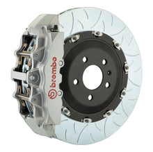 Load image into Gallery viewer, Brembo 16 C450 AMG/17-21 C43 AMG Front GT BBK 6 Piston Cast 380x34 2pc Rotor Slotted Type3-Silver