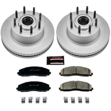 Load image into Gallery viewer, Power Stop 13-22 Ford F-350 Super Duty Front Z17 Coated Brake Kit