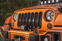 Load image into Gallery viewer, Rugged Ridge Grille Inserts Perforated 07-18 Jeep Wrangler