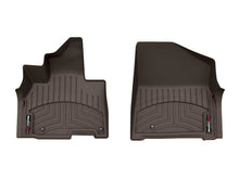 Load image into Gallery viewer, WeatherTech 2025 Kia Carnival Hybrid Front FloorLiner - Cocoa