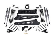 Load image into Gallery viewer, Zone Offroad 2019 Ram 3500 4in Radius Arm Bracket Gas - 3in Rear Block w/o Overload - Nitro Shocks