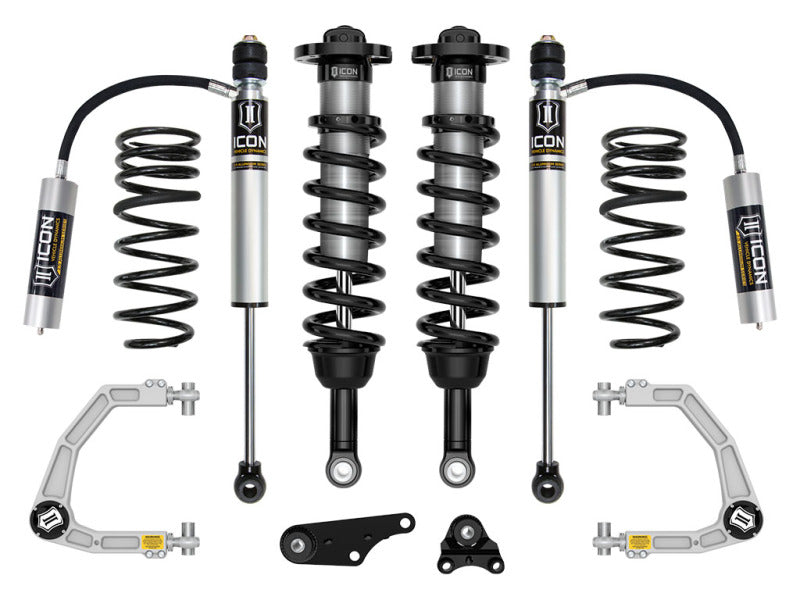 ICON 24 Tacoma 1.25-3in Stage 3 Suspension System Billet With Triple Rate Spring
