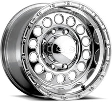 Load image into Gallery viewer, Raceline 887 Rock Crusher 17x9in / 5x127 BP / 0mm Offset / 83.82mm Bore - Polished Wheel