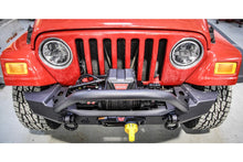 Load image into Gallery viewer, Pyro Mid-Width Front Bumper with Flat Top Stinger | Jeep Wrangler CJ/YJ/TJ
