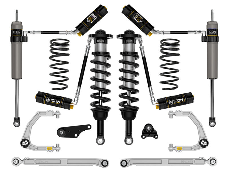 ICON 24 Tacoma 1.25-3in Stage 8 Suspension System Billet With Triple Rate Spring