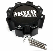 Load image into Gallery viewer, MO959/961 CAP SATIN BLK 8 LUG - NEW LOGO