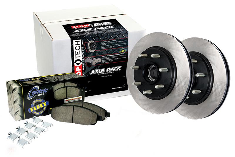 Truck Axle Pack, Slotted, Rear