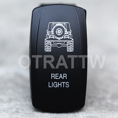 Switch, Rocker JK Mirror Lights     - 860485