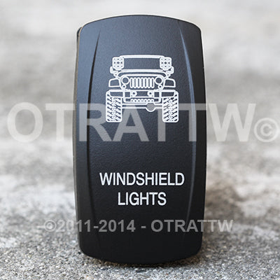 Switch, Rocker JK Windshield Light Bar    - 860510