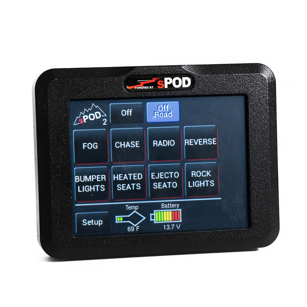Add-On Touchscreen w/ 30 Ft Cable sPOD -