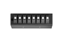 Load image into Gallery viewer, Add On Red LED 8-Switch Panel for 09-18 Jeep Wrangler JK (for SourceSE) - 