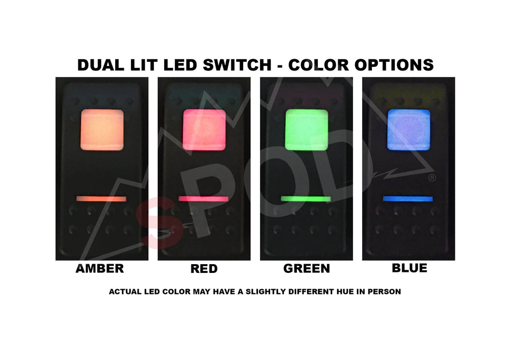 SourceLT w/ Blue LED Switch Panel for 2012-2017 Toyota Tundra sPod - 