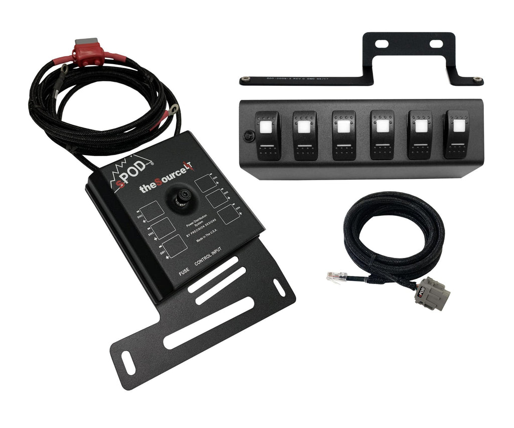 SourceLT w/ Amber LED Switch panel for JK 2009-2018 -