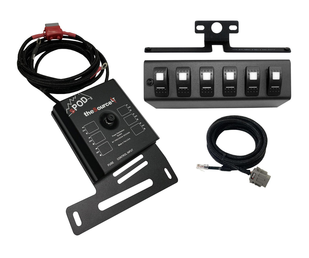 SourceLT w/ Red LED Switch panel for JK 2007-2008 -