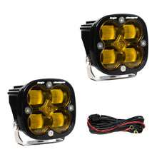 Load image into Gallery viewer, Squadron SAE LED Light Pod Pair (SAE Fog, Amber)