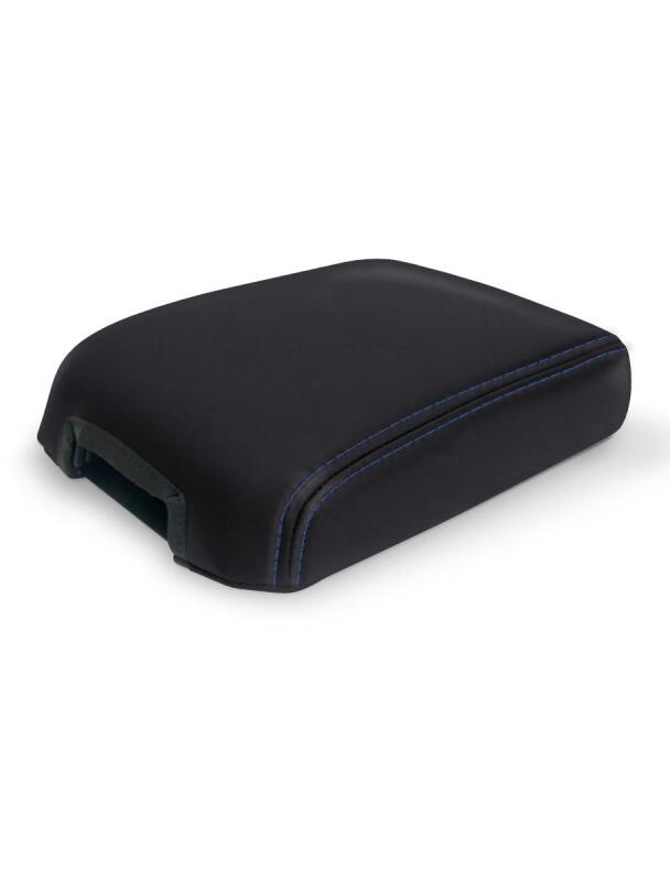 PRP Center Console Cover for 16-23 Toyota Tacoma - Black/Navy Blue
