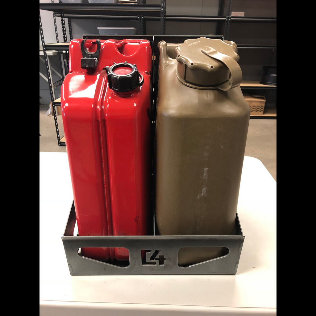 C4 Fabrication Dual Jerry Can Carrier - 9000-4904