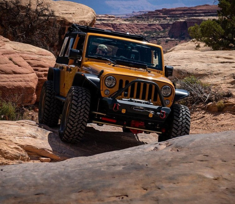Pyro Stubby Front Winch Bumper | Jeep Wrangler JK