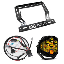 Load image into Gallery viewer, A10 MOTO Indian Challenger Baja Designs LP6 Light Bracket Combo Kit