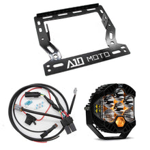Load image into Gallery viewer, A10 MOTO Indian Challenger Baja Designs LP6 Light Bracket Combo Kit