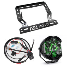 Load image into Gallery viewer, A10 MOTO Indian Challenger Baja Designs LP6 Light Bracket Combo Kit