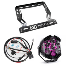 Load image into Gallery viewer, A10 MOTO Indian Challenger Baja Designs LP6 Light Bracket Combo Kit