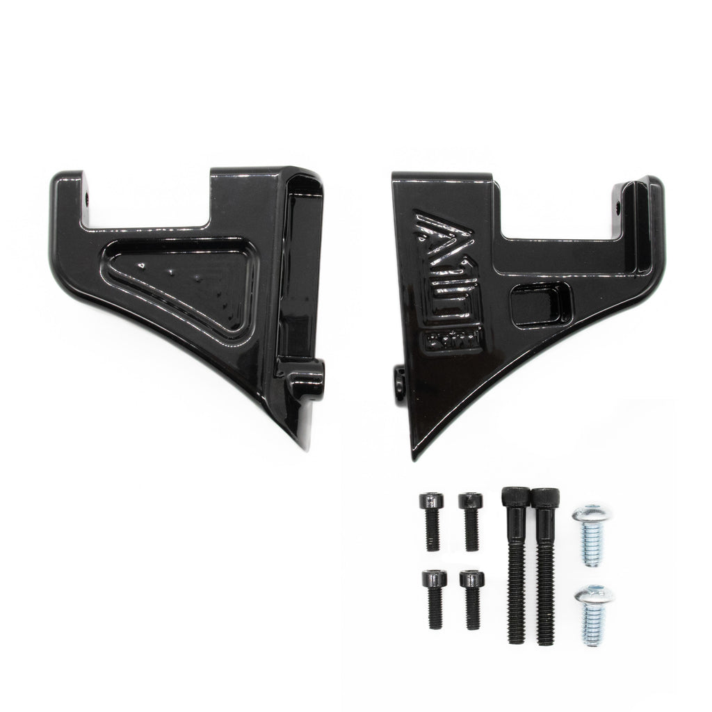 A10 MOTO Road Glide Billet Aluminum  S1 Pod Front Turn Signal Brackets (Pair)