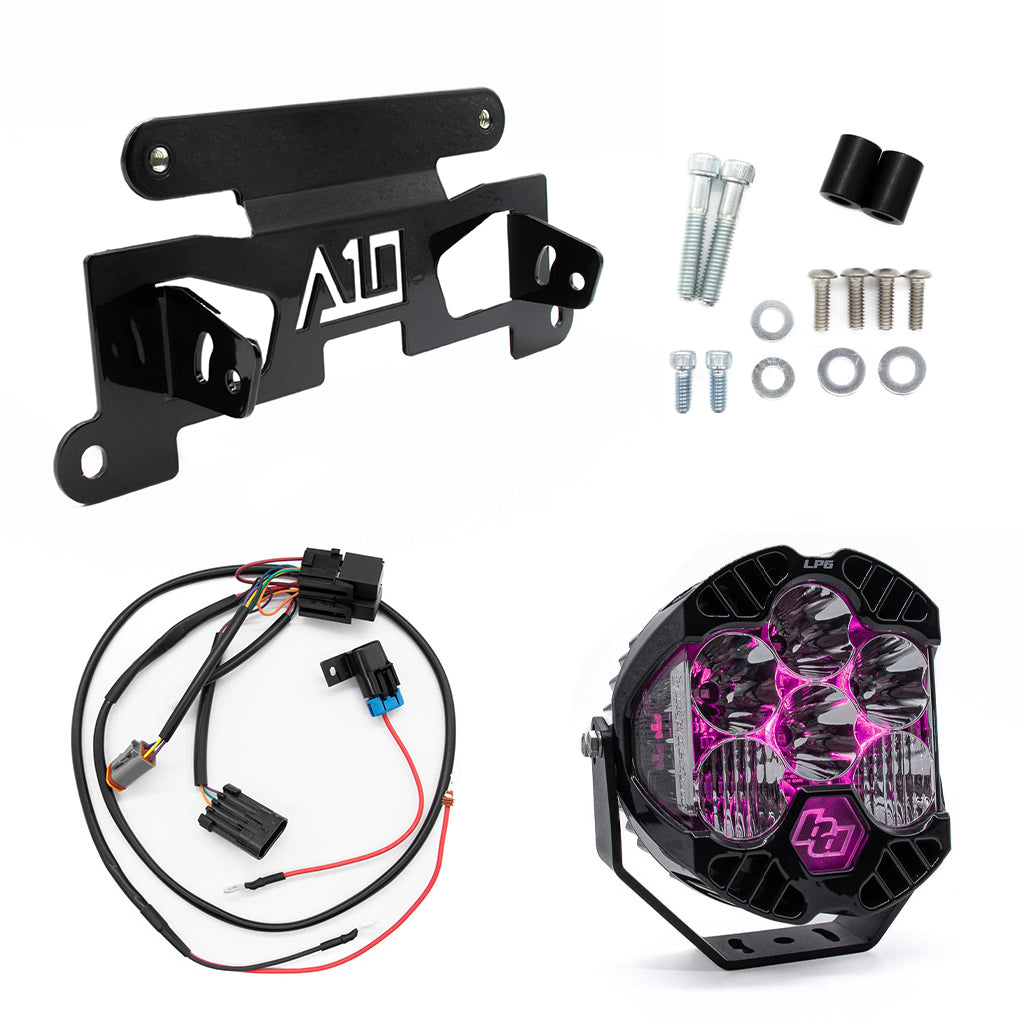 A10 MOTO Low Rider ST "Cut In" Recessed LP6 Mount Combo Kit