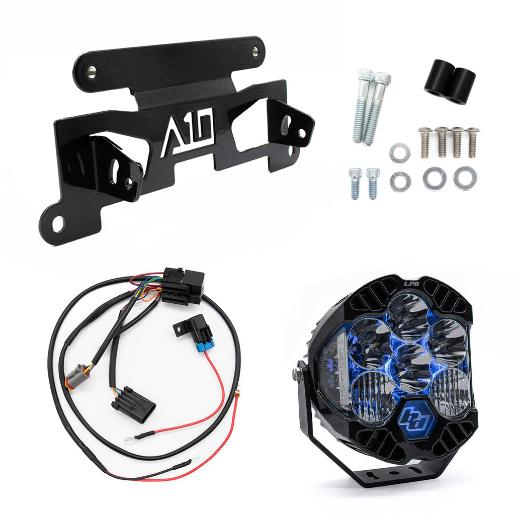 A10 MOTO Low Rider ST "Cut In" Recessed LP6 Mount Combo Kit