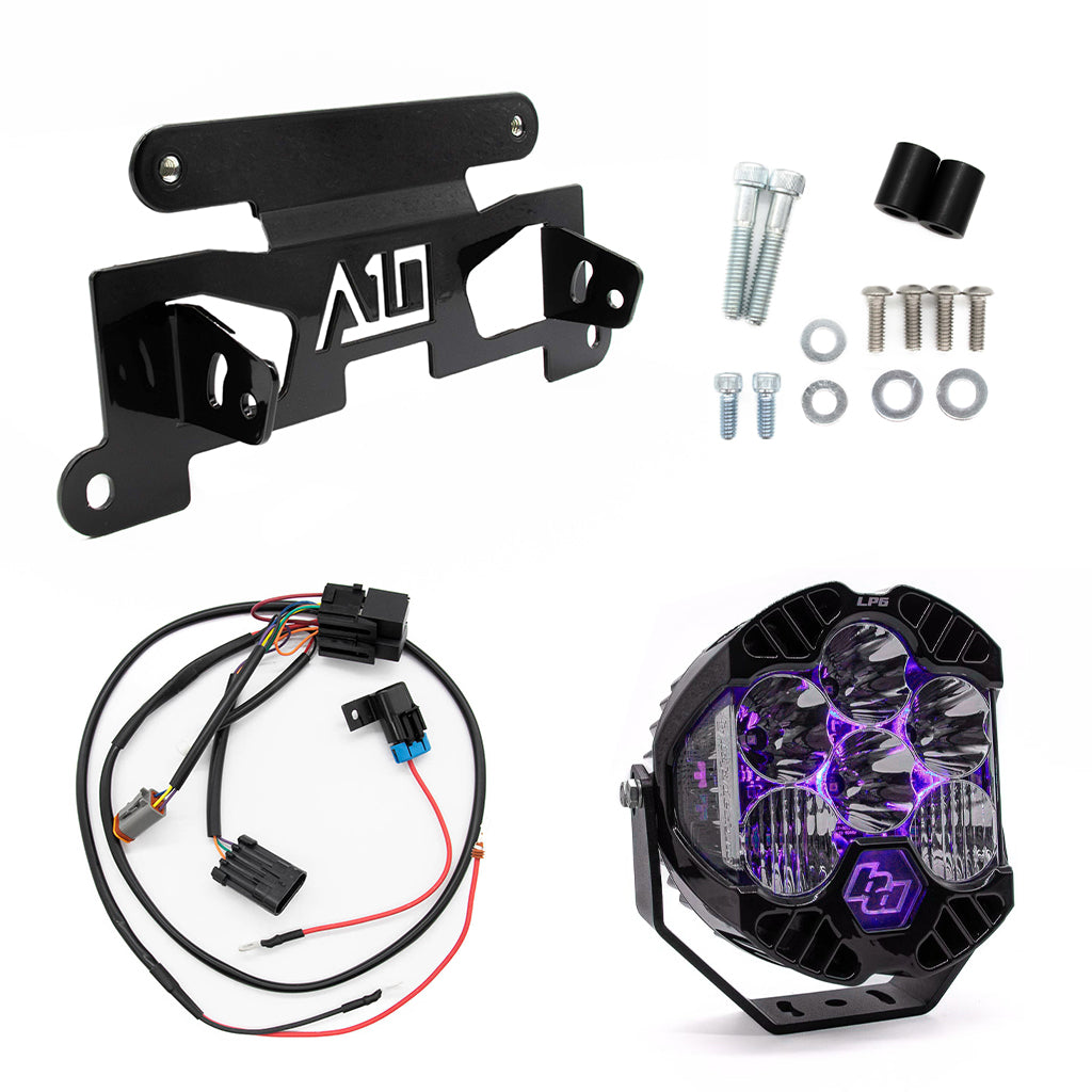 A10 MOTO Low Rider ST "Cut In" Recessed LP6 Mount Combo Kit