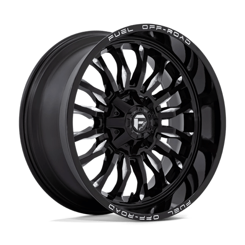 D795 22X10 6X135/5.5 G-BLK-MILL -18MM