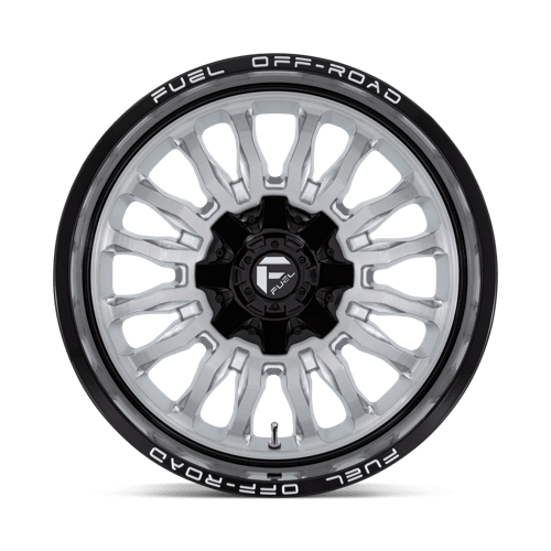 D798 20X10 6X135/5.5 SLVR-BRSH BLK-LP -18MM