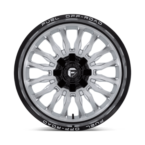 D798 22X10 6X135/5.5 SLVR-BRSH BLK-LP -18MM