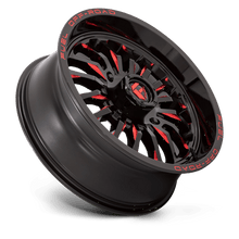 Load image into Gallery viewer, D822 18X7 4X137 G-BLK MILL-RED 13MM
