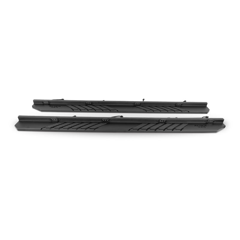 2017-2024 Ford F-250/F-350 Crew Cab Frontier Series Running Boards w/ Step Lights