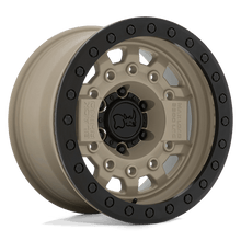 Load image into Gallery viewer, BRAVG 17X8.5 6X5.5 D-SAND BLK-HDW 0MM