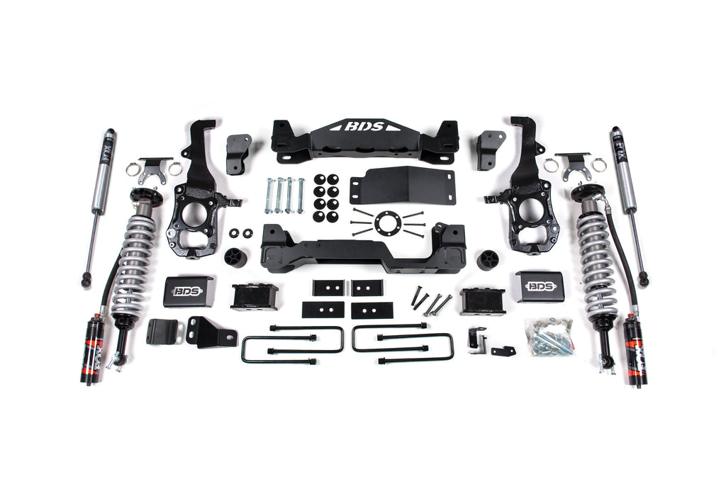 4 Inch Lift Kit FOX 2.5 Performance Elite Coil-Over Ford F150 (21-24) 4WD
