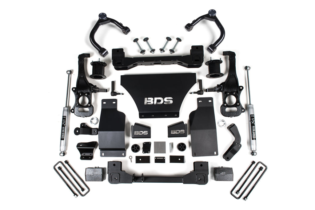 4 Inch Lift Kit Chevy Silverado or GMC Sierra 1500 (19-24) 4WD Gas