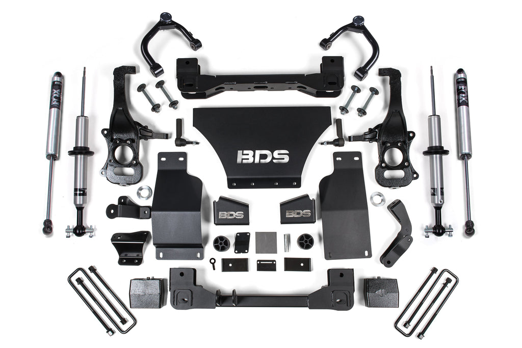 6 Inch Lift Kit Chevy Silverado or GMC Sierra 1500 (19-24) 4WD Gas