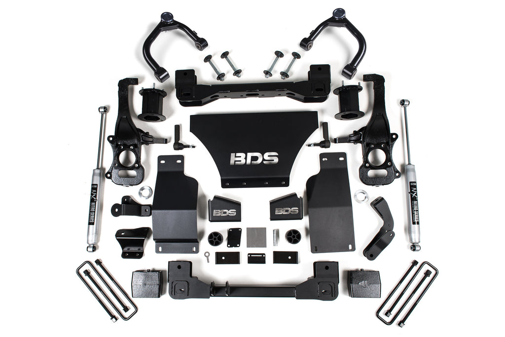 6 Inch Lift Kit Chevy Silverado or GMC Sierra 1500 (19-24) 4WD Gas