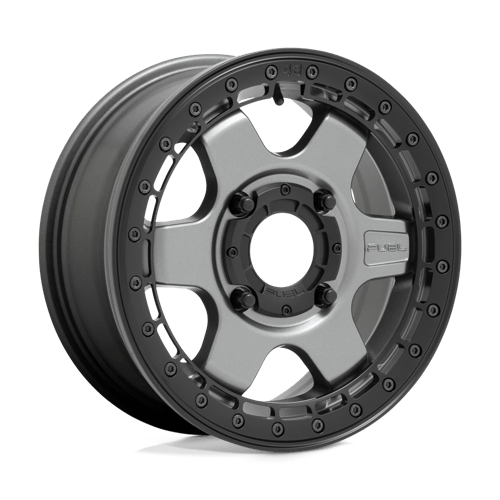 D923 15X6 4X137 MT-GMTL BLK-RING 38MM