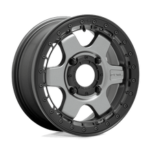 Load image into Gallery viewer, D923 15X6 4X137 MT-GMTL BLK-RING 38MM