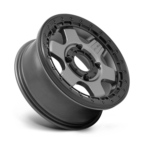 D923 15X6 4X137 MT-GMTL BLK-RING 38MM