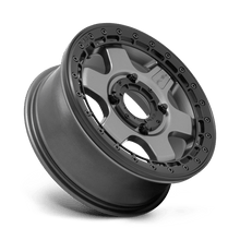 Load image into Gallery viewer, D923 15X6 4X137 MT-GMTL BLK-RING 38MM