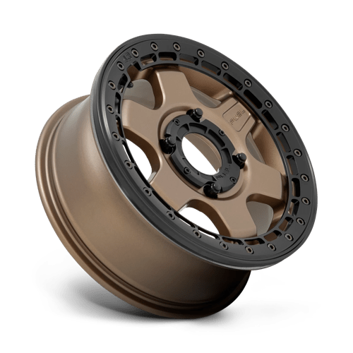 D924 15X6 4X137 MT-BRZ BLK-RING 38MM