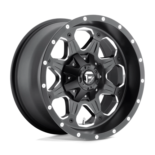 D534 17X9 5X4.5/5.0 MT-BLK-MIL -12MM